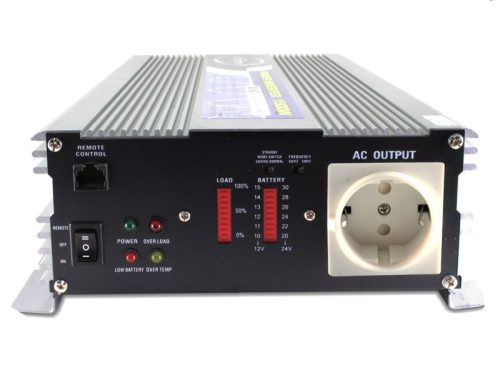 Szinuszos Inverter 24V 230V 1500W