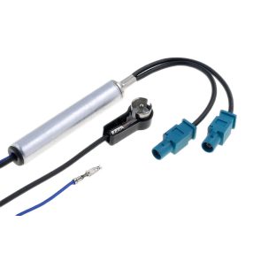 Antenna adapter, fantomtáp Dupla Fakra - ISO