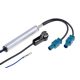 Antenna adapter, fantomtáp Dupla Fakra - ISO