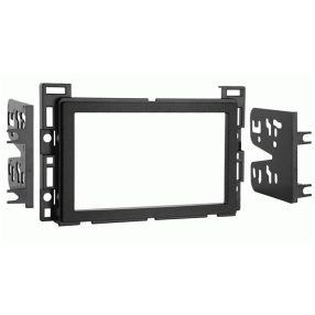 Opel GT 2 DIN autórádió beszerelő keret, Fekete