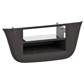 Iveco Daily 2 DIN autórádió beszerelő keret, fekete