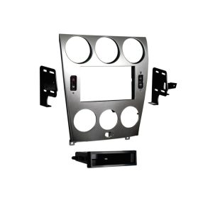 Mazda 6 2 DIN autórádió beszerelő keret, ezüst