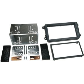 Skoda 2 DIN autórádió beszerelő keret