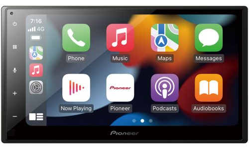 Pioneer SPH-DA360DAB 2 DIN Fejegység, Apple CarPlay WiFi, Android Auto WiFi
