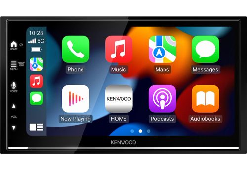 Kenwood DMX7722DABS 2 DIN Fejegység, Apple CarPlay WiFi, Android Auto WiFi