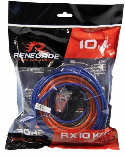 Renegade RX10KIT Tápkábel szett 10mm2 5méter