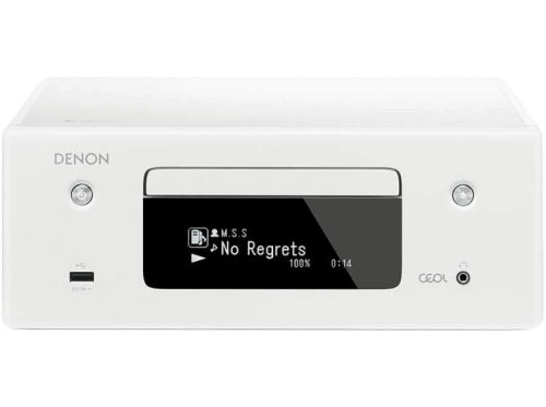 DENON RCDN-10 WHITE Sztereó CD/rádióerősítő
