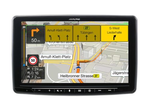 ALPINE INE-F904D Fejlett navigációs rendszer
