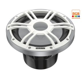   Hertz HMS 10 S2-LD-SW Vízálló hajós/motor/powersport 25cm-es LED-es mélynyomó fehér színben