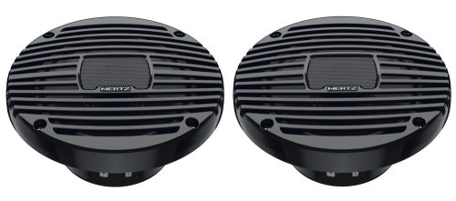 Hertz HEX 6.5 M-TC Vízálló kétutas, koax hangszóró, 16,5 cm-es, fekete színben