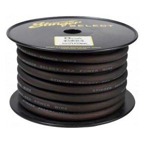 Stinger SSVLP0BK erősítő tápkábel, fekete 50mm2