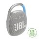 JBL Clip 4 ECO hordozható Bluetooth hangszóró, fehér