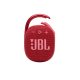JBL Clip 4 hordozható Bluetooth hangszóró, piros