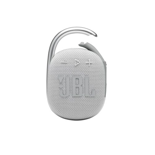 JBL Clip 4 hordozható Bluetooth hangszóró, fehér