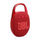 JBL Clip 5 hordozható bluetooth hangszóró, piros