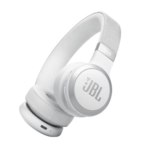 JBL Live 670NC Bluetooth fejhallgató, fehér