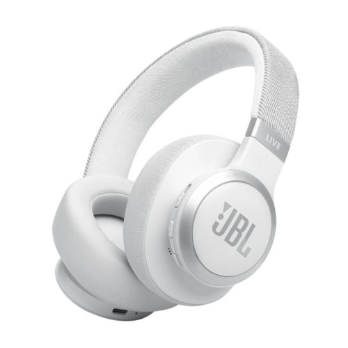 JBL Live 770NC Bluetooth fejhallgató, fehér