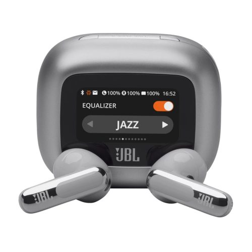 JBL Live Flex 3 fülhallgató, ezüst