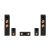 Klipsch R-600F 5.0 hangsugárzó szett, fekete
