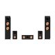 Klipsch R-600F 5.0 hangsugárzó szett, fekete