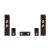 Klipsch R-800F 5.0 hangsugárzó szett, fekete