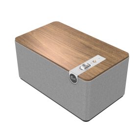 Klipsch The Three Plus Bluetooth hangszóró, dió