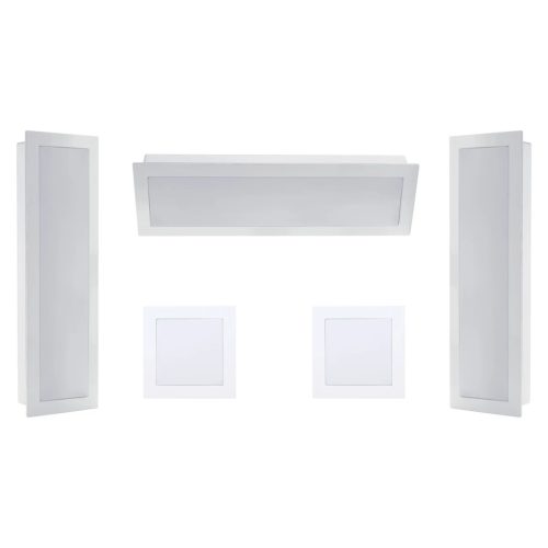Monitor Audio SoundFrame On-Wall 5.0 hangsugárzó szett, fehér