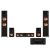 Onkyo ONKYO TX-RZ70 + KLIPSCH RP-8000F II 5.0 szett, fekete