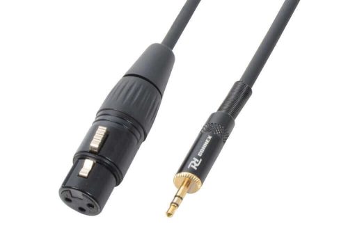 PD Connex CX50-0,5 sztereo jelkábel (3,5 mm Sztereo Jack - XLR mama) - (0,5 m)