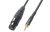PD Connex CX50-0,5 sztereo jelkábel (3,5 mm Sztereo Jack - XLR mama) - (0,5 m)