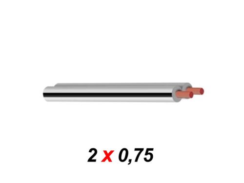 PD Connex RX26 Hifi hangfalkábel fehér (2x0,75 mm2)