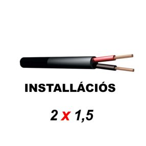   PD Connex SP100-215 Gumírozott hangfalkábel 100V-os telepítéshez (2x1,5 mm2)