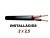 PD Connex SP100-225 Gumírozott hangfalkábel 100V-os telepítéshez (2x2,5 mm2)