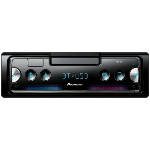 Pioneer SPH-10BT DELUXE Bluetooth Autórádió USB, Smartphone tartóval