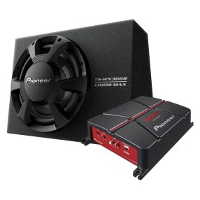   Pioneer TS-WX306B, GM-A3702 zárt mélyláda szett (190W RMS)