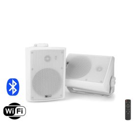   Power Dynamics WS40A (4") 2 utas, aktív, WiFi fali hangfal szett 2x100W - fehér