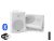 Power Dynamics WS40A (4") 2 utas, aktív, WiFi fali hangfal szett 2x100W - fehér