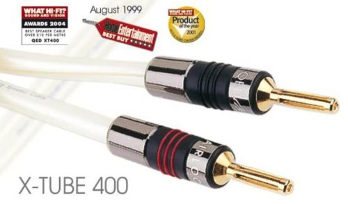Qed C-XT400/50 QED SIGNATURE Hangsugárzó kábel X-TUBE 400 [2 x 4.0mm2, guriga 50m] - ár / fm