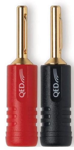Qed QE1810 4mm-es hangsugárzó csatlakozó (20 db-os csomagolás)