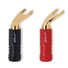   Qed QE1840 4mm-es hangsugárzó csatlakozó (20 db-os csomagolás)