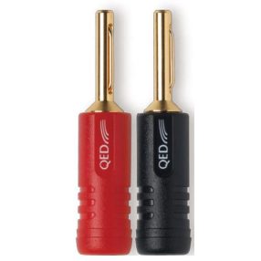   Qed QE1870 4mm-es hangsugárzó csatlakozó (12 db-os csomagolás)