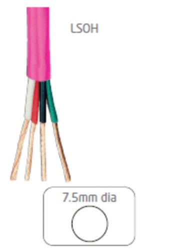 Qed QE4025 (QX16/4 300M) Hangsugárzó kábel - guriga kiszerelésben