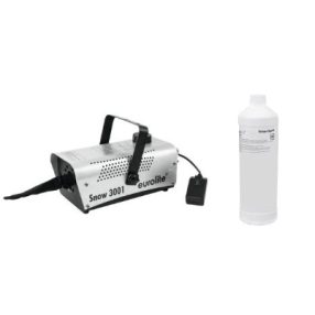   EUROLITE Set Snow 3001 Snow machine + Snow fluid 1l – Hóágyú, 1 literes hófolyadékkal