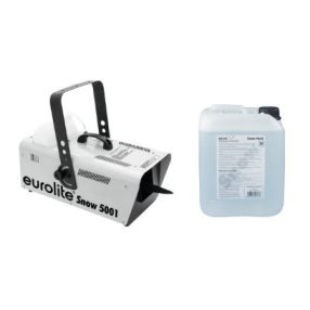   EUROLITE Set Snow 5001 Snow machine + Snow fluid 5l – Hóágyú, 5 literes hófolyadékkal