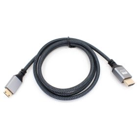   Thunder C4KMN-1 4K Type C Mini HDMI kábel [HDMI papa - Mini HDMI papa] (1 m)
