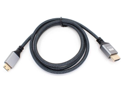 Thunder C4KMN-1 4K Type C Mini HDMI kábel [HDMI papa - Mini HDMI papa] (1 m)