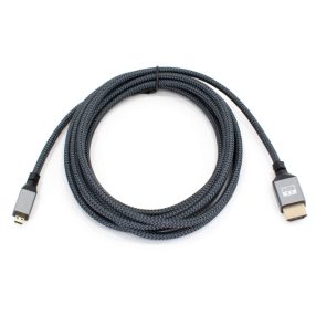   Thunder C4KMC-3 4K Type D Micro HDMI kábel [HDMI papa - Micro HDMI papa] (3 m)