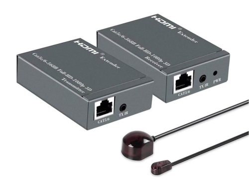 Thunder HDX-65, HDMI hosszabbító adapter, Ethernet +IR (60m)