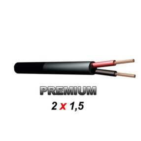   Thunder S231 Prémium gumírozott hangfalkábel, OFC (2×1,5 mm2)