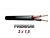 Thunder S231 Prémium gumírozott hangfalkábel, OFC (2×1,5 mm2)